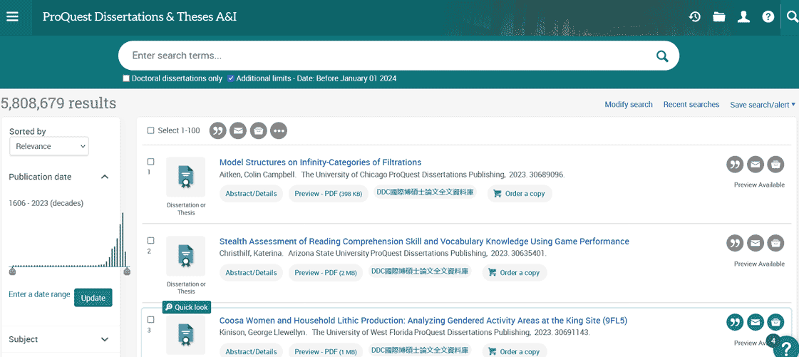 proquest-PQTDa&I